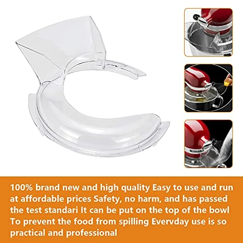 New π₯° Pouring Shield For KitchenAid 4.5 Mixers - Replace KN1PS Pouring Shield Mixers Parts & Accessories β 5 New π₯° Pouring Shield For KitchenAid 4.5 Mixers - Replace KN1PS Pouring Shield Mixers Parts & Accessories β - Image 3
