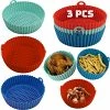 Cheap ๐คฉ MJ MarkoJo MarkoJo 3PCS 7.5 Inch Air Fryer Liners Silicone - Microwave Oven Bowl - Eco-Friendly- Reusable - Recyclable - BPA-free, Heat Resistant, Nonstick, And Easy Cleaning - Kitchen Gadgets Must Have Foodie Blue, Red, And Green ๐ 1 Cheap ๐คฉ MJ MarkoJo MarkoJo 3PCS 7.5 Inch Air Fryer Liners Silicone - Microwave Oven Bowl - Eco-Friendly- Reusable - Recyclable - BPA-free, Heat Resistant, Nonstick, And Easy Cleaning - Kitchen Gadgets Must Have Foodie Blue, Red, And Green ๐ -Small Appliance Parts Shop 515kjjtBXjL