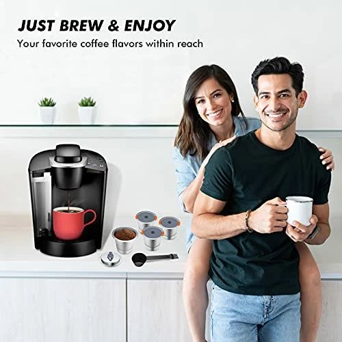 Wholesale ๐งจ NOALTO Reusable K Cup Coffee Filters,Universal Stainless Steel Refillable K-Cups Filter Use For Keurig 2.0 And 1.0 Coffee Makers-brewers(2pack)โฆ โ 5 Wholesale ๐งจ NOALTO Reusable K Cup Coffee Filters,Universal Stainless Steel Refillable K-Cups Filter Use For Keurig 2.0 And 1.0 Coffee Makers-brewers(2pack)โฆ โ - Image 3
