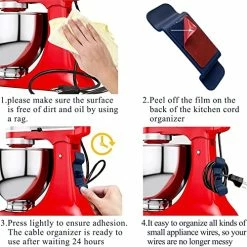 Outlet π FOMAJI Can Be Used For Wire Organizers That Stick To Kitchen Utensils, Wire Packs For Small Appliances, Blenders, Coffee Makers, Pressure Cookers And Air Fryers (6Pcs) π 13 Outlet π FOMAJI Can Be Used For Wire Organizers That Stick To Kitchen Utensils, Wire Packs For Small Appliances, Blenders, Coffee Makers, Pressure Cookers And Air Fryers (6Pcs) π -Small Appliance Parts Shop 517DyvKoUGL
