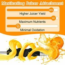 Wholesale ✨ Leixe Masticating Juicer Attachment For KitchenAid Stand Mixers, Slow Juicer Attachment For KitchenAid Chew Fruits And Vegetables Easily To Retain Nutrients 👏 -Small Appliance Parts Shop 517E3VdaHlL