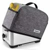Coupon 😍 IFedio 2 Slice Toaster Cover With Two Pockets For Storing Knife,Grey 👍