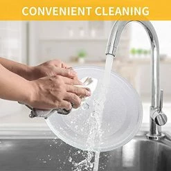 New ๐ MFJUNS 9.6" / 24.5cm Microwave Glass Plate - Microwave Glass Turntable Plate Replacement - For Fits Virtually All Small Microwaves, Microwave Glass Tray - Dishwasher Safe ๐ 11 New ๐ MFJUNS 9.6" / 24.5cm Microwave Glass Plate - Microwave Glass Turntable Plate Replacement - For Fits Virtually All Small Microwaves, Microwave Glass Tray - Dishwasher Safe ๐ -Small Appliance Parts Shop 518EeBMm6zS