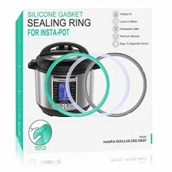 Brand new π€© 6 Quart Instant Pot Sealing Ring - Replacement Pinch Test 100% Silicone Gasket Seal Rings For 6 Qt Instapot Programmable Pressure Cooker - Insta Pot DUO LUX ULTRA PRO Crisp Accessories For 6QT 3-Pack 6 Qt Ring - 3 Pack π§¨