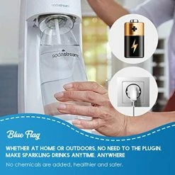 Promo ❤️ BLUE FLAG 60L Co2 Carbonator Compatible With Sodastream Appliances, 14.5oz, Set Of 2 🧨 -Small Appliance Parts Shop 518sdbrs2wL