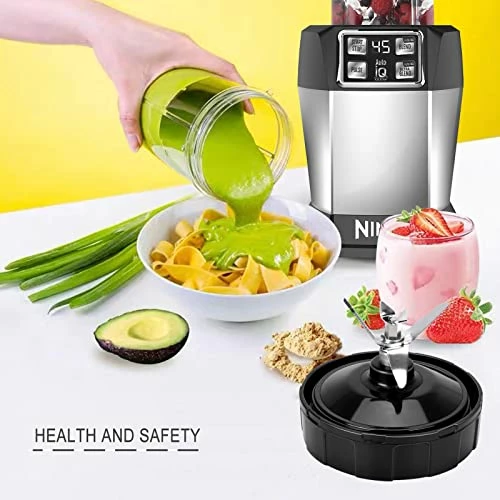 Hot Sale ⌛ 7 Fin Replacement Parts Blade For Ninja Blenders BN751 BN801 Auto IQ Pro BL450-30 BL456-30 BL454-30 BL482-30 BL491 BL682-30 BL642, For Ninja Blender Cups 18-24-32oz, Ninja Blender Parts Accessories ✨ 5 Hot Sale ⌛ 7 Fin Replacement Parts Blade For Ninja Blenders BN751 BN801 Auto IQ Pro BL450-30 BL456-30 BL454-30 BL482-30 BL491 BL682-30 BL642, For Ninja Blender Cups 18-24-32oz, Ninja Blender Parts Accessories ✨ - Image 3