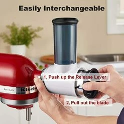 Wholesale ✔️ Slicer Shredder Attachment For Kitchenaid Stand Mixer,Cheese Grater Attachment For KitchenAid Stand Mixer, Food Processor With 3 Blades By Hozodo 🤩 12 Wholesale ✔️ Slicer Shredder Attachment For Kitchenaid Stand Mixer,Cheese Grater Attachment For KitchenAid Stand Mixer, Food Processor With 3 Blades By Hozodo 🤩 -Small Appliance Parts Shop 51B4pWqUN5L