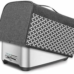 Cheap 💯 Yarwo 4 Slice Toaster Cover With Pockets And Top Handle, Nylon Toaster Cover Fits For Most 4 Slice Long Slot Toasters, Gray With A ⭐ -Small Appliance Parts Shop 51CTrGCBHoL. AC