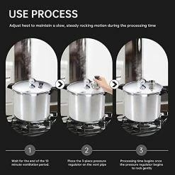 Discount ⌛ WEIJIA 50332 3-Piece Pressure Regulator 5-10-15lb For Presto Pressure Cooker 0171001 0174001 6803571 👍 -Small Appliance Parts Shop 51CqawvYO6L