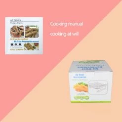 Budget 🎉 Koniginee Air Fryer Accessories Durable 7-Inch 14-Pcs Set Compatible With Power XL Air Fryer Pan Air Fryer Replacement Parts Luxurious Oven Accessories 🥰 -Small Appliance Parts Shop 51DrmpMKBQL