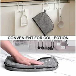 Coupon 😍 IFedio 2 Slice Toaster Cover With Two Pockets For Storing Knife,Grey 👍 -Small Appliance Parts Shop 51FSPFYuoFS