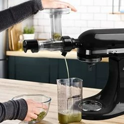 Wholesale ✨ Leixe Masticating Juicer Attachment For KitchenAid Stand Mixers, Slow Juicer Attachment For KitchenAid Chew Fruits And Vegetables Easily To Retain Nutrients 👏 -Small Appliance Parts Shop 51GKQ1uTLFL