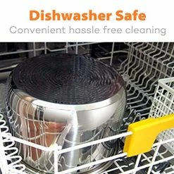 Outlet π Stainless Steel Inner Pot Replacement Insert Liner Accessory Compatible With Ninja Foodi 6.5 Quart, By Sicheer β¨ 9 Outlet π Stainless Steel Inner Pot Replacement Insert Liner Accessory Compatible With Ninja Foodi 6.5 Quart, By Sicheer β¨ -Small Appliance Parts Shop 51I8CARH08L