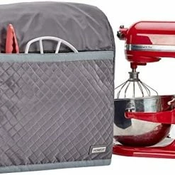 Discount ⌛ HOMEST Stand Mixer Quilted Dust Cover With Pockets Compatible With KitchenAid Bowl Lift 5-8 Quart, Grey (Patent Design) 🔔 -Small Appliance Parts Shop 51ISjW5tKL. AC