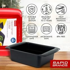 Cheapest ๐ Rapid Brands Rapid Ramen Cooker - Microwave Ramen In 3 Minutes - BPA Free And Dishwasher Safe - Black ๐ฅฐ 21 Cheapest ๐ Rapid Brands Rapid Ramen Cooker - Microwave Ramen In 3 Minutes - BPA Free And Dishwasher Safe - Black ๐ฅฐ -Small Appliance Parts Shop 51JBuN3QQkL