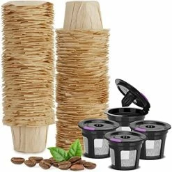 Coupon 🤩 MaxRona Reusable K Cups For Keurig, Reusable K CUP Coffee Filter Refillable Single K CUP For Keurig 2.0 1.0 BPA Free-6 Packs Black 🧨 -Small Appliance Parts Shop 51JuaMgWk3L. AC