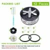 Top 10 🧨 12 Pieces Blade Replacement Parts For NutriBullet Blender Extractor Cross Blade, Gear Rubber Gasket And Shock Pad Compatible With NutriBullet 600W & Pro 900W Series 12 Pieces (1 X Extractor Blade) ❤️