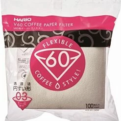 Best Pirce 🥰 Hario V60 Paper Coffee Filters Single Use Pour Over Cone Filters Size 02, Natural, 100 Count 💯 -Small Appliance Parts Shop 51KceUylx6L. AC