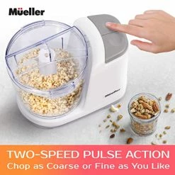 Wholesale 🤩 MUELLER HOME Mueller Electric Food Chopper, Mini Food Processor, 3-cup Mini Chopper, Meat Grinder, Mix, Chop, Mince And Blend Vegetables, Fruits, Nuts, Meats, Stainless Steel Blade, White ✨ -Small Appliance Parts Shop 51L8RInq5UL