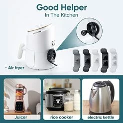 Top 10 🥰 20 Pack Cord Organizer Kitchen Appliance Cord Winder With 10-Piece Adhesive Cord Winder Stick To Appliance Cord Organizer Suitable For Kitchen Utensils Such As Air Fryer Juicer Small Coffee Maker 8 Pcs 👏 12 Top 10 🥰 20 Pack Cord Organizer Kitchen Appliance Cord Winder With 10-Piece Adhesive Cord Winder Stick To Appliance Cord Organizer Suitable For Kitchen Utensils Such As Air Fryer Juicer Small Coffee Maker 8 Pcs 👏 -Small Appliance Parts Shop 51LbchaKcsL