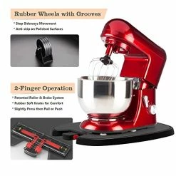 Deals ❤️ EVERIE The SLIMEST 0.7'' High Rolling Appliances Tray With Rollers Compatible With Coffee Makers, Stand Mixers, Blenders, Air Fryers, GL02-M30 ✔️ -Small Appliance Parts Shop 51LchyspHyL