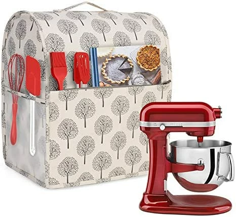 Deals ๐ Yarwo Dust Cover For 6-8 Qt Stand Mixer, Protective Stand Mixer Cover With Top Handle And Pockets For Extra Accessories, Tree ๐คฉ 10 Deals ๐ Yarwo Dust Cover For 6-8 Qt Stand Mixer, Protective Stand Mixer Cover With Top Handle And Pockets For Extra Accessories, Tree ๐คฉ - Image 8