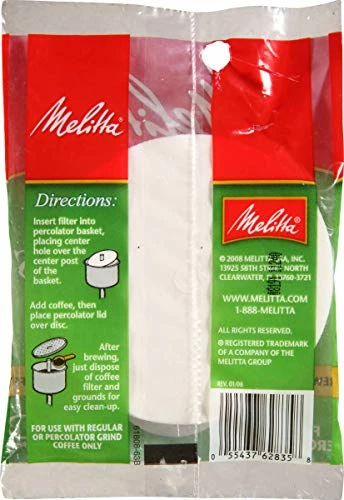 Budget ๐ฏ Melitta 3.5 Percolator Disc Coffee Filters, White, 100 Coun ๐งจ 6 Budget ๐ฏ Melitta 3.5 Percolator Disc Coffee Filters, White, 100 Coun ๐งจ - Image 4