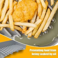 New 😀 Air Fryer Silicone Liners Square, Reusable Silicone Pots For Food Safe With Heat-Proof Gloves, Air Fryers Oven Accessories Liners Basket, 8 Inch For 4 To 7 QT(1 PACK) 💯 -Small Appliance Parts Shop 51O1bkrWQlL