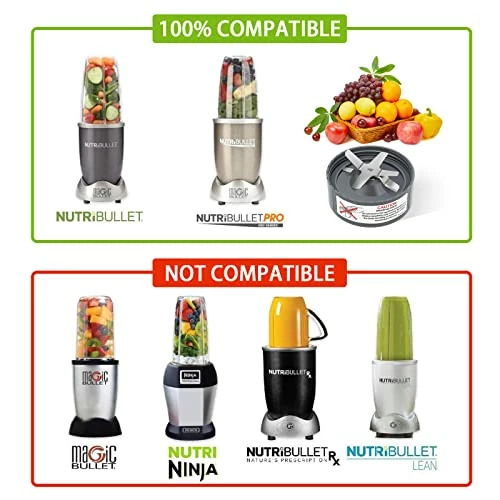 Best Sale 😉 4 Pieces Blender Accessories Fit For Original Nutribullet Replacement Parts 600 Watt 900 Series Pro Extractor Blade For Nutri Bullet Replacer Blade Nb-101b With Rubber Gaskets ✨ 8 Best Sale 😉 4 Pieces Blender Accessories Fit For Original Nutribullet Replacement Parts 600 Watt 900 Series Pro Extractor Blade For Nutri Bullet Replacer Blade Nb-101b With Rubber Gaskets ✨ - Image 6