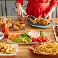 Budget 🛒 Frigidaire AIRFRYTRAY Ready Cook Oven Insert, Silver 🌟 11 Budget 🛒 Frigidaire AIRFRYTRAY Ready Cook Oven Insert, Silver 🌟 -Small Appliance Parts Shop 51PHJU7feYL