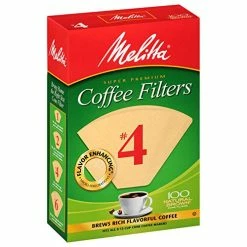 Best Pirce 😉 Melitta #4 Cone Coffee Filters, Natural Brown, 100 Count (Pack Of 6) 600 Total Filters 😉