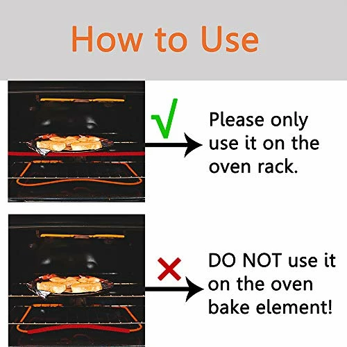 Deals 🎁 LeeYean Oven Rack Shields - 4 Pack Heat Resistant Silicone Oven Rack Cover 14 Inches Long Oven Rack Edge Protector, Protect Against Burns And Scars (Red) 🌟 4 Deals 🎁 LeeYean Oven Rack Shields - 4 Pack Heat Resistant Silicone Oven Rack Cover 14 Inches Long Oven Rack Edge Protector, Protect Against Burns And Scars (Red) 🌟 - Image 2