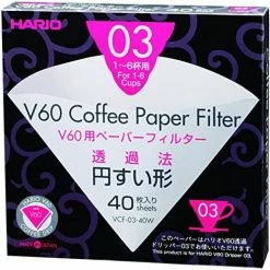 Best Pirce 🥰 Hario V60 Paper Coffee Filters Single Use Pour Over Cone Filters Size 02, Natural, 100 Count 💯 -Small Appliance Parts Shop 51XEZC7qFTL. AC