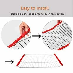Deals 🎁 LeeYean Oven Rack Shields - 4 Pack Heat Resistant Silicone Oven Rack Cover 14 Inches Long Oven Rack Edge Protector, Protect Against Burns And Scars (Red) 🌟 15 Deals 🎁 LeeYean Oven Rack Shields - 4 Pack Heat Resistant Silicone Oven Rack Cover 14 Inches Long Oven Rack Edge Protector, Protect Against Burns And Scars (Red) 🌟 -Small Appliance Parts Shop 51YBWxf2qrL