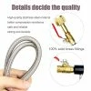 Best deal ๐ CGA320 G1/2 CO2 Cylinder Refill Adapter Hose, CO2 Refill Station Connector Kit For Filling Soda-maker(CGA320 To TR21-4, Dual Valve With Gauge) (24 Inch) ๐ 2 Best deal ๐ CGA320 G1/2 CO2 Cylinder Refill Adapter Hose, CO2 Refill Station Connector Kit For Filling Soda-maker(CGA320 To TR21-4, Dual Valve With Gauge) (24 Inch) ๐ -Small Appliance Parts Shop 51ZBjxTxaFL