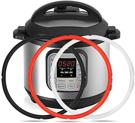 Top 10 🔔 3PCS Silicone Sealing Ring For Instant Pot 6 Qt, Insta Pot Seals Replacement Gasket 6 Quart Instapot Sealing Ring For 6/5Qt, Food-Grade Silicone For IP-DUO60, IP-LUX60, IP-DUO50, Smart-60, IP-CSG60 Red & Black & Clear 💯 10 Top 10 🔔 3PCS Silicone Sealing Ring For Instant Pot 6 Qt, Insta Pot Seals Replacement Gasket 6 Quart Instapot Sealing Ring For 6/5Qt, Food-Grade Silicone For IP-DUO60, IP-LUX60, IP-DUO50, Smart-60, IP-CSG60 Red & Black & Clear 💯 - Image 8