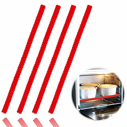 Deals 🎁 LeeYean Oven Rack Shields - 4 Pack Heat Resistant Silicone Oven Rack Cover 14 Inches Long Oven Rack Edge Protector, Protect Against Burns And Scars (Red) 🌟 3 Deals 🎁 LeeYean Oven Rack Shields - 4 Pack Heat Resistant Silicone Oven Rack Cover 14 Inches Long Oven Rack Edge Protector, Protect Against Burns And Scars (Red) 🌟