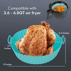 Discount ๐ Air Fryer Silicone Pot, 3-Pack Air Fryer Liner, 8 Inch Reusable Liners, Food Safe, Heat Resistant, Round Pot Oven Accessories, Easy Cleaning, Suitable For 3.6 To 6.8QT Air Fryer ๐ 9 Discount ๐ Air Fryer Silicone Pot, 3-Pack Air Fryer Liner, 8 Inch Reusable Liners, Food Safe, Heat Resistant, Round Pot Oven Accessories, Easy Cleaning, Suitable For 3.6 To 6.8QT Air Fryer ๐ -Small Appliance Parts Shop 51bnjVFS63L