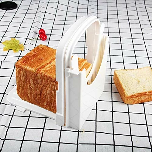 Wholesale ๐ฅ Nvaimaay Bread Slicer Toast Cutting Adjustable Roast Loaf Slicer Cutter Foldable Compact Toast Slicing Machine Plastic Bread Slicer For Homemade Bread Foldable Kitchen Baking Tools, Upgrated 1pc ๐ฅฐ 4 Wholesale ๐ฅ Nvaimaay Bread Slicer Toast Cutting Adjustable Roast Loaf Slicer Cutter Foldable Compact Toast Slicing Machine Plastic Bread Slicer For Homemade Bread Foldable Kitchen Baking Tools, Upgrated 1pc ๐ฅฐ - Image 2