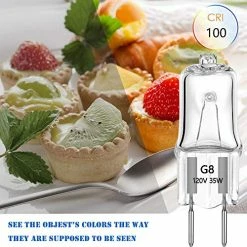 Cheapest 😀 Bogao Halogen Light Bulb For GE Microwave Oven - Light Bulb For GE Samsung Elite Maytag Over The Stove Range Microwave, Stove Light Bulb For GE Microwave,35W Replaces WB25X10019, Kitchen Night Light 🧨 -Small Appliance Parts Shop 51cttpRbzaL