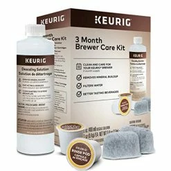 Hot Sale ๐ Keurig 3-Month Brewer Maintenance Kit Includes Descaling Solution, Water Filter Cartridges & Rinse Pods, Compatible Classic/1.0 & 2.0 K-Cup Coffee Makers, 7 Count ๐คฉ
