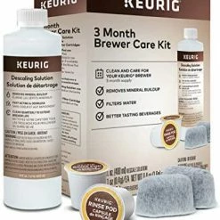 Hot Sale 🔔 Keurig 3-Month Brewer Maintenance Kit Includes Descaling Solution, Water Filter Cartridges & Rinse Pods, Compatible Classic/1.0 & 2.0 K-Cup Coffee Makers, 7 Count 🤩 -Small Appliance Parts Shop 51eRGpL306L. AC