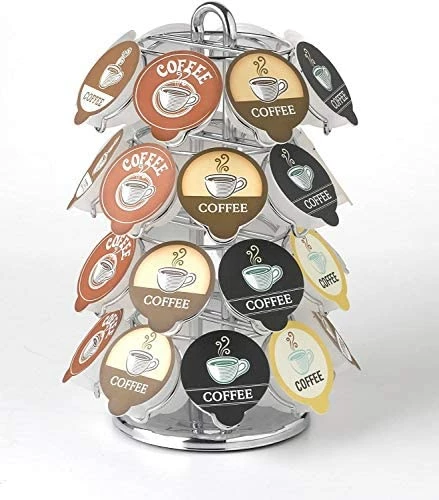 Budget ๐ Nifty Coffee Pod Carousel โ Compatible With K-Cups, 35 Pod Pack Storage, Spins 360-Degrees, Lazy Susan Platform, Modern Black Design, Home Or Office Kitchen Counter Organizer ๐ 10 Budget ๐ Nifty Coffee Pod Carousel โ Compatible With K-Cups, 35 Pod Pack Storage, Spins 360-Degrees, Lazy Susan Platform, Modern Black Design, Home Or Office Kitchen Counter Organizer ๐ - Image 8