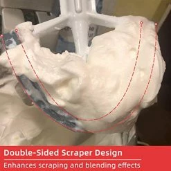 Deals ⌛ Upgraded Paddle Attachment For KitchenAid Tilt-Head Stand Mixer (4.5-5 Quart), Replacement Flex Edge Beater With Scraper For Kitchen Aid 🌟 -Small Appliance Parts Shop 51eoeZRijBL