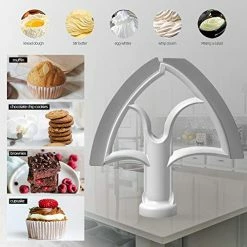 Buy 🎉 Ucho Flex Edge Beater For Kitchenaid Kitchen Aid Mixer Accessory, Kitchen Aid Attachments For Mixer, Fits Tilt-Head Stand Mixer Bowls For 4.5-5 Quart Bowls,Beater With Flexible Silicone Edges 😉 10 Buy 🎉 Ucho Flex Edge Beater For Kitchenaid Kitchen Aid Mixer Accessory, Kitchen Aid Attachments For Mixer, Fits Tilt-Head Stand Mixer Bowls For 4.5-5 Quart Bowls,Beater With Flexible Silicone Edges 😉 -Small Appliance Parts Shop 51hs01mzJ0L