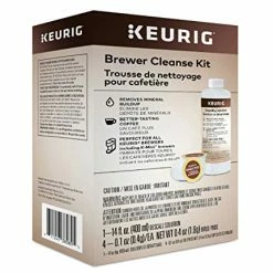 Promo 👏 Keurig Brewer Cleanse Kit For Brewer Descaling And MaintenanceIncludes Descaling Solution & Rinse Pods, Compatible With Keurig Classic/1.0 & 2.0 K-Cup Pod Coffee Makers, 5 Count 🥰