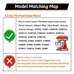 Buy 🎉 Ucho Flex Edge Beater For Kitchenaid Kitchen Aid Mixer Accessory, Kitchen Aid Attachments For Mixer, Fits Tilt-Head Stand Mixer Bowls For 4.5-5 Quart Bowls,Beater With Flexible Silicone Edges 😉 8 Buy 🎉 Ucho Flex Edge Beater For Kitchenaid Kitchen Aid Mixer Accessory, Kitchen Aid Attachments For Mixer, Fits Tilt-Head Stand Mixer Bowls For 4.5-5 Quart Bowls,Beater With Flexible Silicone Edges 😉 -Small Appliance Parts Shop 51kqtRGqewL