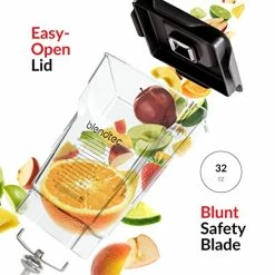 Best deal ✔️ Blendtec 75 Oz FourSide Jar - Four-Sided Blender Jar Compatible With Most Blendtec Blenders - 32 Oz Blending Capacity - Clear 🛒 -Small Appliance Parts Shop 51msihBiIcL