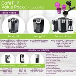 Cheapest โค๏ธ Cafe Fill Value Pack By Perfect Pod - Reusable K Cup Coffee Pod Filters & Coffee Scoop, Compatible With Keurig K-Duo, K-Mini, 1.0, 2.0, K-Series And Select Single Cup Coffee Makers ๐ฅ 9 Cheapest โค๏ธ Cafe Fill Value Pack By Perfect Pod - Reusable K Cup Coffee Pod Filters & Coffee Scoop, Compatible With Keurig K-Duo, K-Mini, 1.0, 2.0, K-Series And Select Single Cup Coffee Makers ๐ฅ -Small Appliance Parts Shop 51ohvMUCyBL