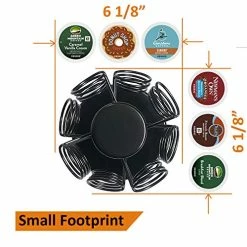 Cheapest 😉 BLACKSMITH FAMILY K Cup Holders,K Cup Holder, K Cups Holder,K Cup Carousel, Coffee Pods Holder Storage Organizer Stand,Comes All In One Piece,No Assembly Required,1 Count,Black (Capacity Of 40 Pods, Black) ✔️ -Small Appliance Parts Shop 51ooHbJSC3L